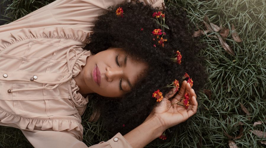 top-view-woman-posing-romantic-garden